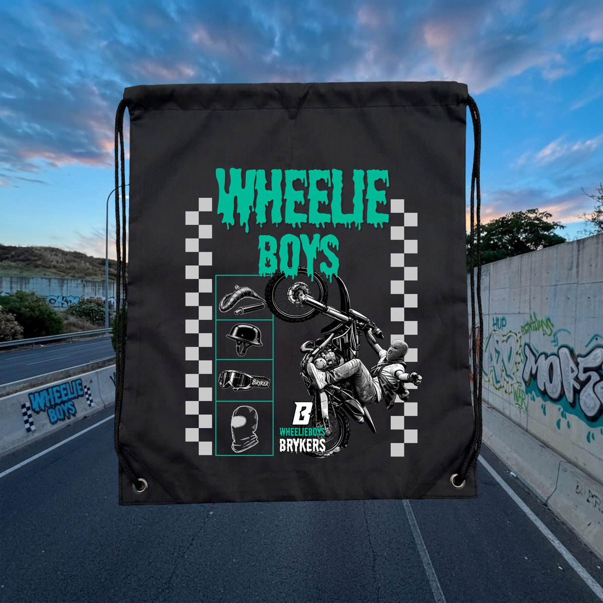 Mochila Wheelie Boys